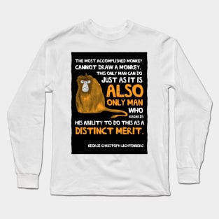 Clever Monkey Long Sleeve T-Shirt